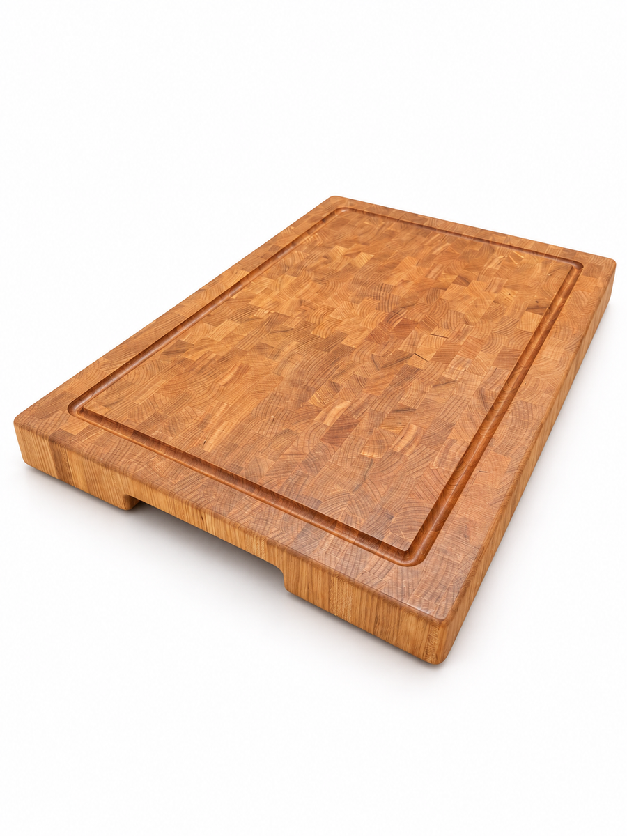 Cherry end-grain cutting board